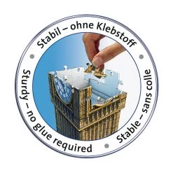 Remise ✨ Ravensburger Puzzle 3D Big Ben 😀 -Ravensburger Soldes Boutique 4005556125548 6