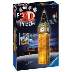 Meilleure vente ❤️ Ravensburger Puzzle 3D Big Ben illuminé ✔️