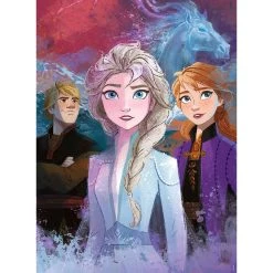 Offres ✔️ Ravensburger Puzzle 300 p XXL - Elsa, Anna et Kristoff / Disney La Reine des Neiges 2 ⌛ -Ravensburger Soldes Boutique 4005556128662 2