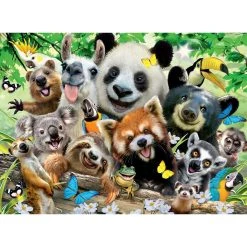 Tout neuf 🧨 Ravensburger Puzzle 300 p xxl - le selfie des animaux sauvages ⌛ -Ravensburger Soldes Boutique 4005556128938 2