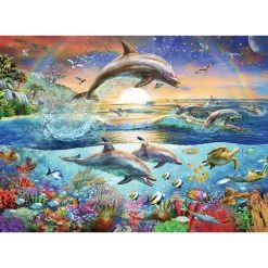 Vente flash 😍 Ravensburger Puzzle Le Paradis Des Dauphins 300 pieces 🥰 -Ravensburger Soldes Boutique 4005556128952 3