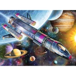 Meilleur prix 👏 Ravensburger Puzzle 100 p XXL - Mission dans l espace ✔️