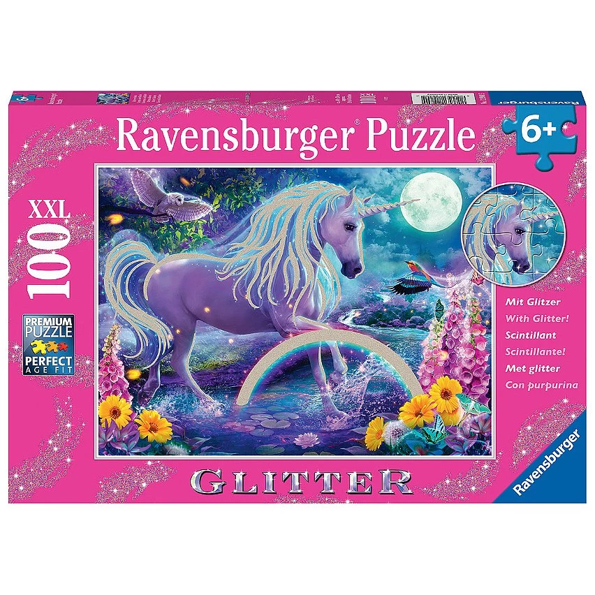 Meilleure affaire 🥰 Ravensburger Puzzle 100 P Xxl - Licorne Scintillante (Collection Paillettes) 💯 4 Meilleure affaire 🥰 Ravensburger Puzzle 100 P Xxl - Licorne Scintillante (Collection Paillettes) 💯 – Image 2