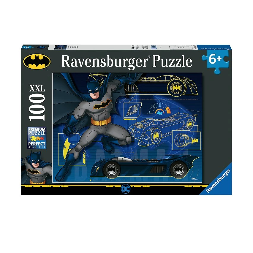 Remise ⭐ Ravensburger Puzzle 100 P Xxl - La Batmobile / Batman - Batman 🔔 3 Remise ⭐ Ravensburger Puzzle 100 P Xxl - La Batmobile / Batman - Batman 🔔