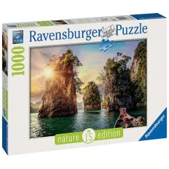 Budget 🔥 Ravensburger Puzzle 1000 P - Lac De Cheow Lan, Thaïlande 👍