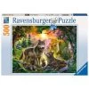 Coupon 🔥 Ravensburger Puzzle 500 P - Famille De Loups À L'aurore ⌛ -Ravensburger Soldes Boutique 4005556147458 1