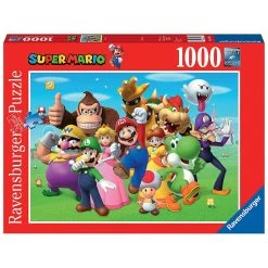 Sortie 🤩 Ravensburger Puzzle 1000 P - Super Mario - Super Mario ✔️ -Ravensburger Soldes Boutique 4005556149704 2