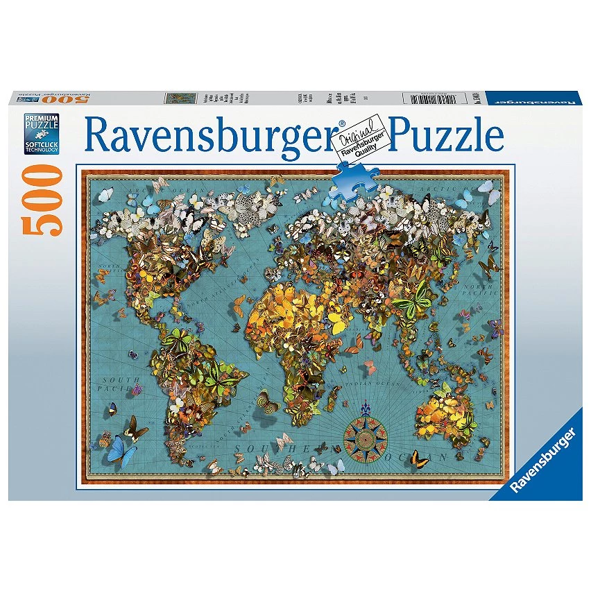De gros 🌟 Ravensburger Puzzle 200 P Xxl - Carte Du Monde 🧨 4 De gros 🌟 Ravensburger Puzzle 200 P Xxl - Carte Du Monde 🧨 – Image 2