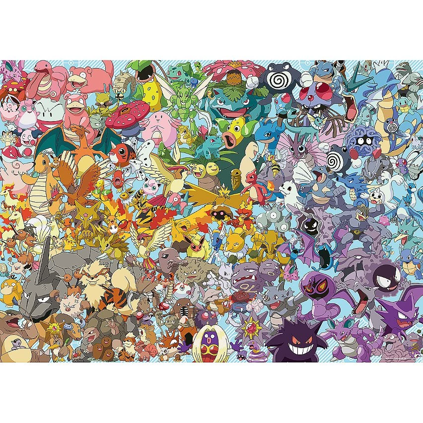 Vente flash 😍 Ravensburger Puzzle 1000 P - Pokémon (Challenge Puzzle) - Pokemon 👍 6 Vente flash 😍 Ravensburger Puzzle 1000 P - Pokémon (Challenge Puzzle) - Pokemon 👍 – Image 4