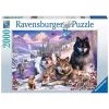 Vente flash 🎉 Ravensburger Puzzle 2000 P - Loups Dans La Neige 🎁