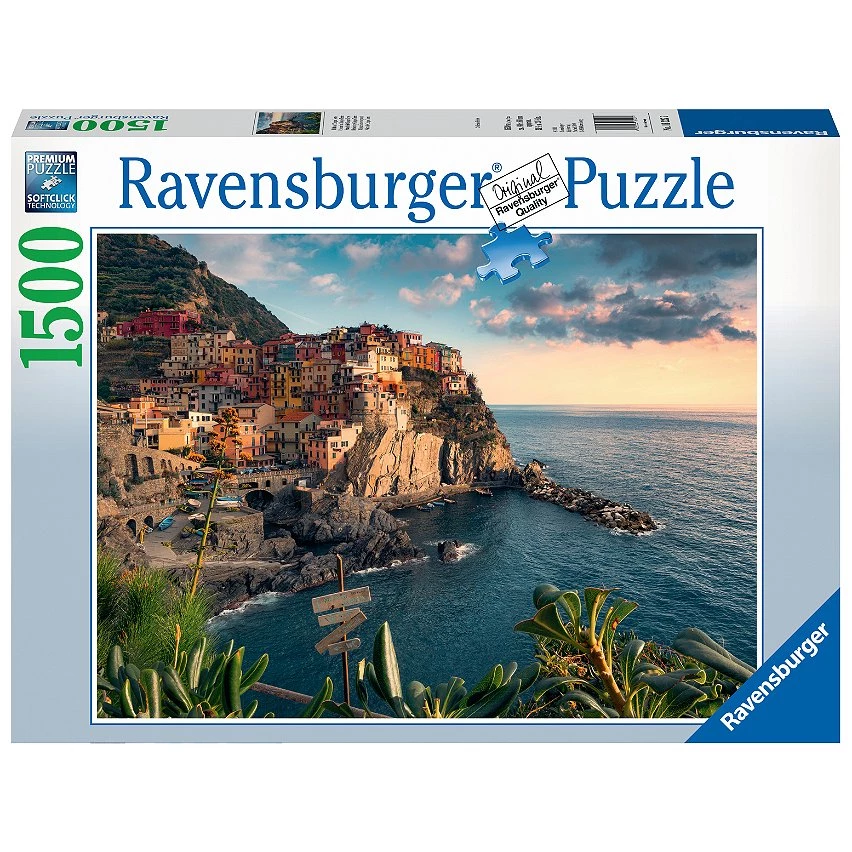 Meilleure vente 😀 Ravensburger Puzzle 1500 P - Vue Sur Les Cinque Terre ⌛ 4 Meilleure vente 😀 Ravensburger Puzzle 1500 P - Vue Sur Les Cinque Terre ⌛ – Image 2