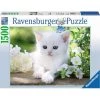 De gros 🔔 Ravensburger 16243 Puzzle 1500 pièces - Chaton blanc 🌟