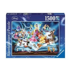 Acheter 🌟 Ravensburger Puzzle 1500 P - Le Livre Magique Des Contes Disney - Disney Classics 👍