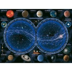 Nouveau ❤️ Puzzle 1500 pieces - Planisphere cÃ©leste - Ravensburger - Puzzle adultes - Des 14 ans 👏 -Ravensburger Soldes Boutique 4005556163731 2