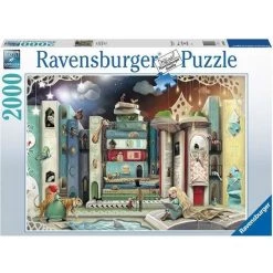 Vente flash 😀 Ravensburger Puzzle 2000 p - L'avenue des romans / Demelsa Haughton 🎁