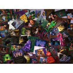 Sortie 🎉 Ravensburger Puzzle 2000 p - Les Méchants Disney ⭐ -Ravensburger Soldes Boutique 4005556165063 2