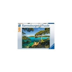 Bon marché 🥰 Ravensburger Puzzle 500 P - Vue Sur La Mer 🔔