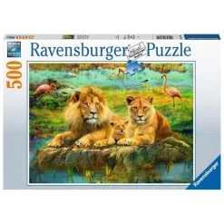 Grosses soldes 👏 Ravensburger Puzzle 500 p - Lions dans la savanne 🛒 7 Grosses soldes 👏 Ravensburger Puzzle 500 p - Lions dans la savanne 🛒 -Ravensburger Soldes Boutique 4005556165841 3