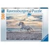 Remise 🛒 Ravensburger Puzzle 500 p - cheval sur la plage ✔️ -Ravensburger Soldes Boutique 4005556165865 1