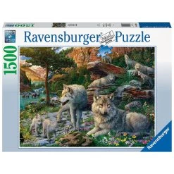 Top 10 🔥 Ravensburger Puzzle 1500 P - Loups Au Printemps 🌟 -Ravensburger Soldes Boutique 4005556165988 2