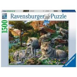 Top 10 🔥 Ravensburger Puzzle 1500 P - Loups Au Printemps 🌟 -Ravensburger Soldes Boutique 4005556165988 3