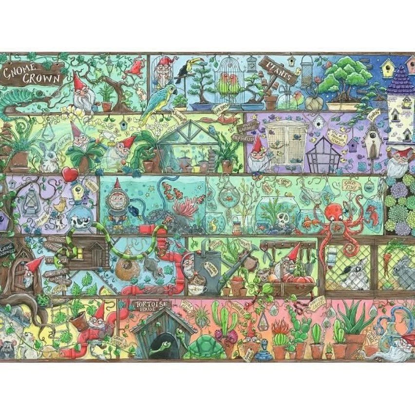 Promo 🧨 Puzzle 1500 pièces Ravensburger Nains sur l'étagère 😍 4 Promo 🧨 Puzzle 1500 pièces Ravensburger Nains sur l'étagère 😍 – Image 2