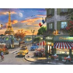 Sortie ⭐ Ravensburger Puzzle Soiree romantique a Paris 2000 pieces 🌟 -Ravensburger Soldes Boutique 4005556167166 2