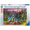 Coupon ❤️ Ravensburger Puzzle 3000 pieces - Tigres au lagon 🔔