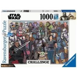 Budget ✔️ Ravensburger Star Wars The Mandalorian Challenge - Puzzle Baby Yoda (1000 pièces) 👏