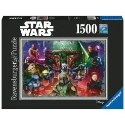 Meilleur prix 😍 Ravensburger Puzzle 1500 P - Boba Fett, Chasseur De Primes / Star Wars The Mandalorian - Sw: Classic 🔥 -Ravensburger Soldes Boutique 4005556169184 2