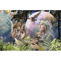 Nouveau 👍 Ravensburger Puzzle 3000 pièces - Loups au clair de lune 17033 🤩 -Ravensburger Soldes Boutique 4005556170333 2
