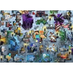 Budget 🔥 Ravensburger Puzzle 1000 P - Minecraft - Minecraft 💯 -Ravensburger Soldes Boutique 4005556171880 5