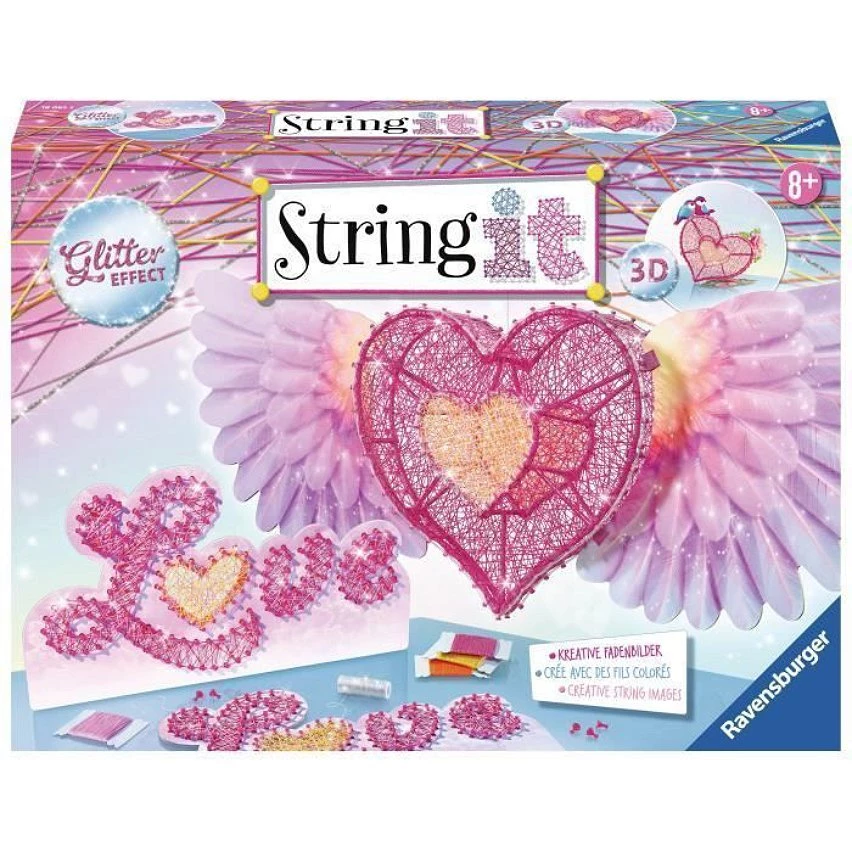 Meilleure vente ✔️ Ravensburger String It Maxi: 3D Heart 🥰 7 Meilleure vente ✔️ Ravensburger String It Maxi: 3D Heart 🥰 – Image 5