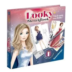 Budget 🔥 Ravensburger Looky Sketch Book Robes De Soirée ✨ -Ravensburger Soldes Boutique 4005556180820 4