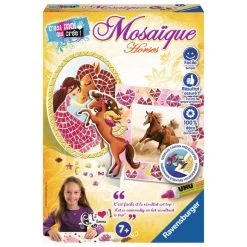 De gros 🔥 Ravensburger Mosaïque Horses 🥰