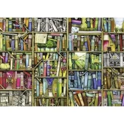 Remise 🔔 Ravensburger Puzzle 1000 P - Bibliothèque Magique / Colin Thompson - Colin Thompson 🥰 -Ravensburger Soldes Boutique 4005556191376 2