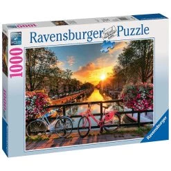 Bon marché ✔️ Ravensburger Puzzle 1000 P - Vélos À Amsterdam ✔️