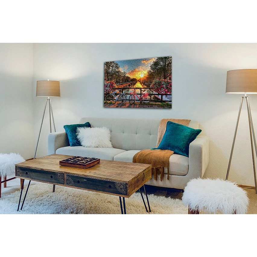 Bon marché ✔️ Ravensburger Puzzle 1000 P - Vélos À Amsterdam ✔️ 6 Bon marché ✔️ Ravensburger Puzzle 1000 P - Vélos À Amsterdam ✔️ – Image 4