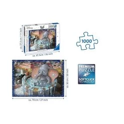 Nouveau ✔️ Ravensburger Disney - Puzzle Collector's Edition Dumbo (1000 pièces) 🥰 -Ravensburger Soldes Boutique 4005556196760 3