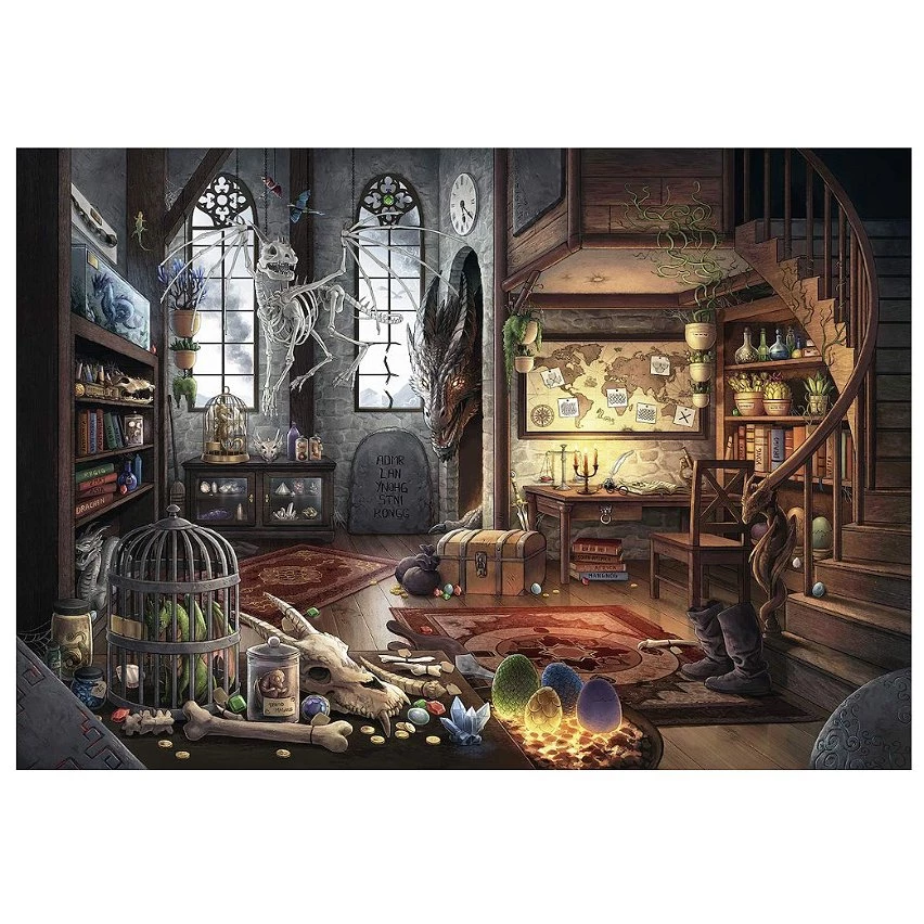 Grosses soldes 🤩 Ravensburger Escape puzzle - L'antre du dragon ⭐ 4 Grosses soldes 🤩 Ravensburger Escape puzzle - L'antre du dragon ⭐ – Image 2