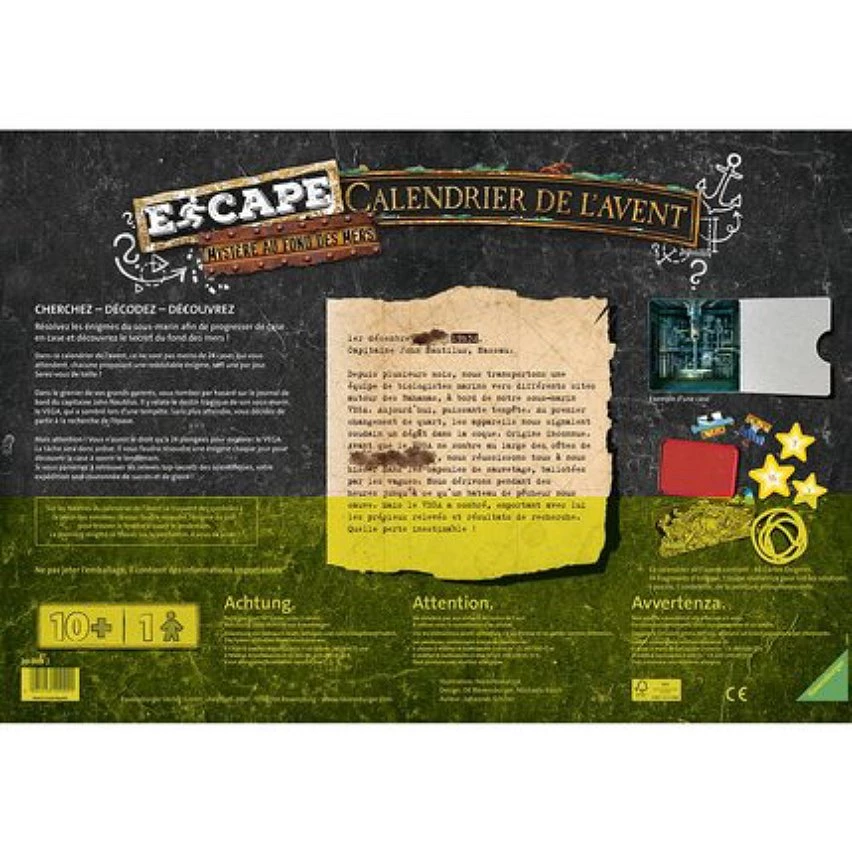 Top 10 😉 Ravensburger Calendrier Avent Escape ✨ 5 Top 10 😉 Ravensburger Calendrier Avent Escape ✨ – Image 3