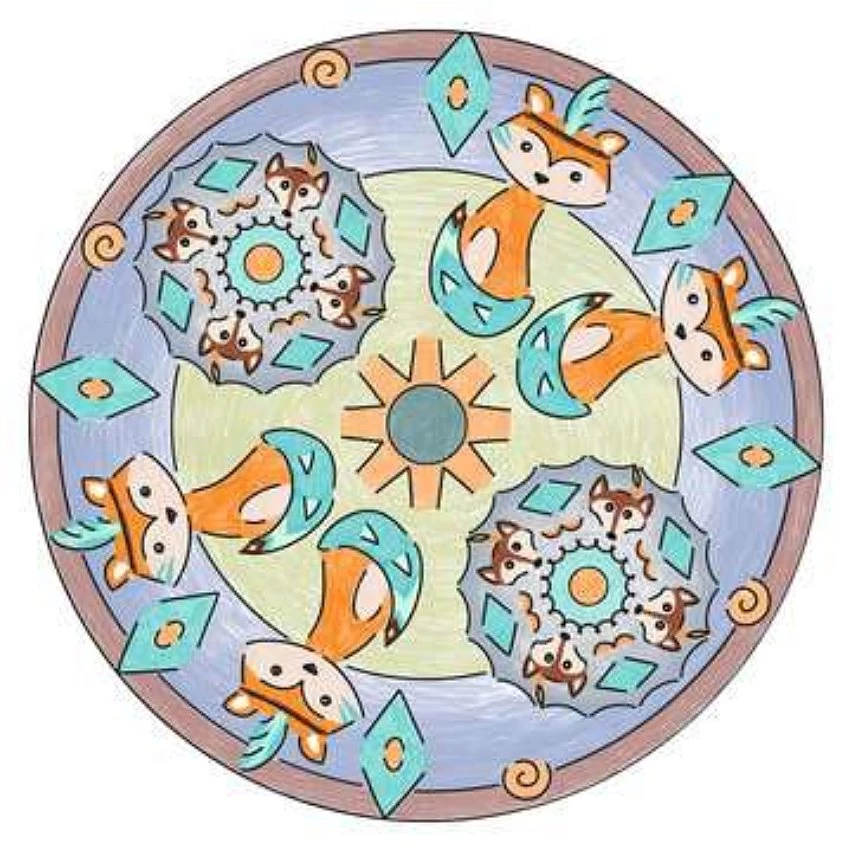 Remise 😍 Ravensburger Mandala - Midi - Boho Style 🧨 6 Remise 😍 Ravensburger Mandala - Midi - Boho Style 🧨 – Image 4