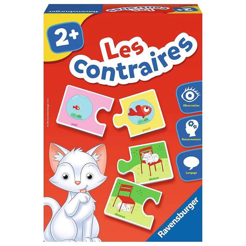 Tout neuf ⌛ Ravensburger Les Contraires 🥰 3 Tout neuf ⌛ Ravensburger Les Contraires 🥰