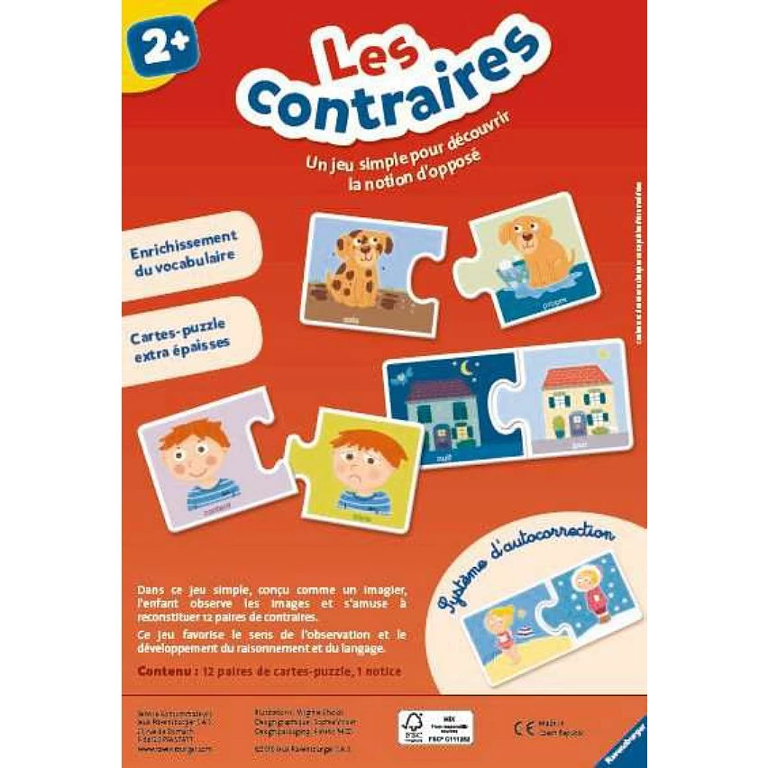 Tout neuf ⌛ Ravensburger Les Contraires 🥰 4 Tout neuf ⌛ Ravensburger Les Contraires 🥰 – Image 2