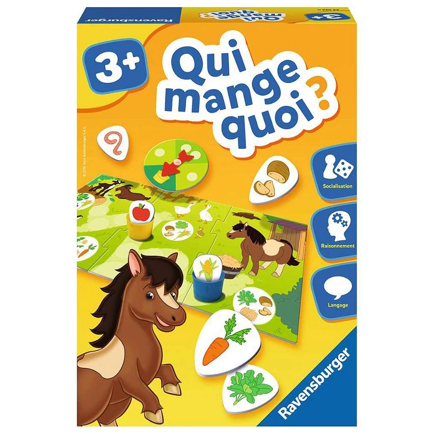 Meilleur prix ⌛ Ravensburger Qui Mange Quoi ? 😀 3 Meilleur prix ⌛ Ravensburger Qui Mange Quoi ? 😀