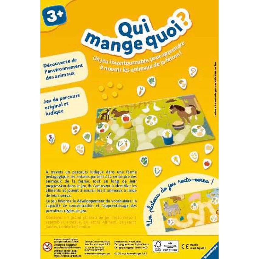 Meilleur prix ⌛ Ravensburger Qui Mange Quoi ? 😀 4 Meilleur prix ⌛ Ravensburger Qui Mange Quoi ? 😀 – Image 2