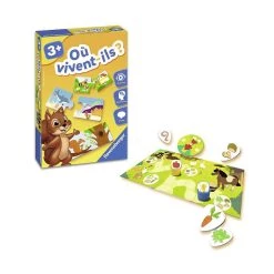 Offres 😀 Ravensburger Où Vivent-Ils ? ✔️ -Ravensburger Soldes Boutique 4005556240371 3