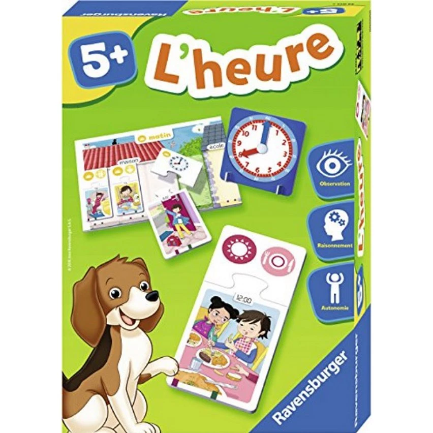 Meilleur prix 🔥 Ravensburger L'heure 🥰 4 Meilleur prix 🔥 Ravensburger L'heure 🥰 – Image 2