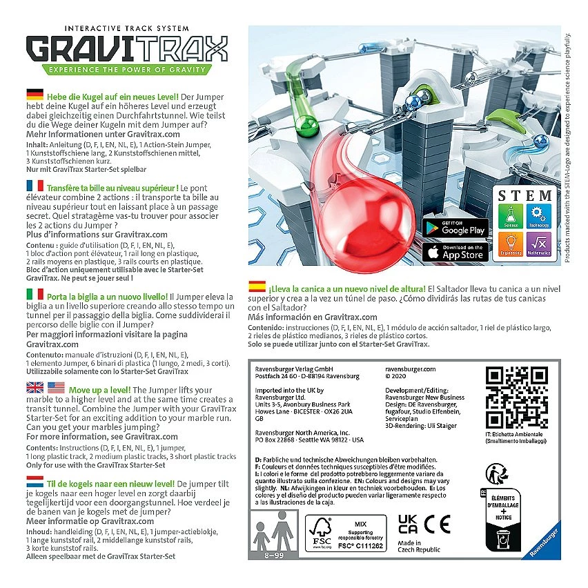 Meilleure affaire 🛒 Ravensburger Gravitrax Élément Jumper / Pont Élévateur ✨ 7 Meilleure affaire 🛒 Ravensburger Gravitrax Élément Jumper / Pont Élévateur ✨ – Image 5