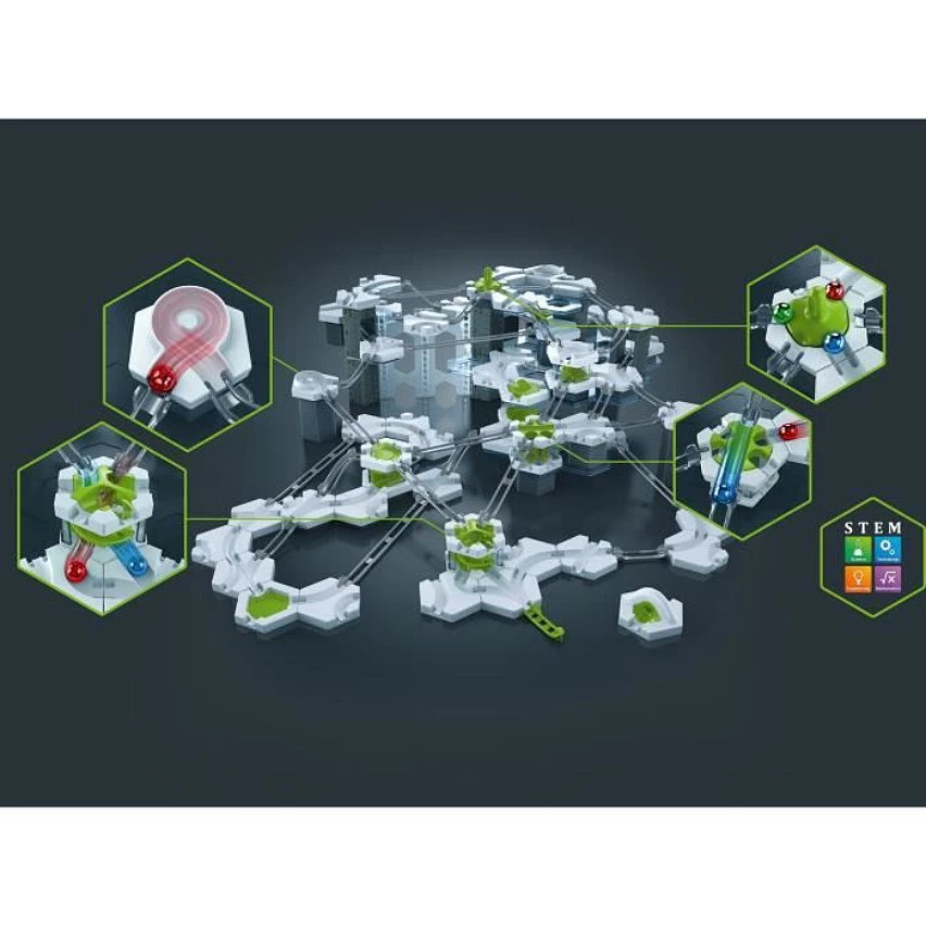 Offres ⌛ GraviTrax PRO Starter Set Extreme - Jeu de construction STEM - Circuit de billes créatif - Ravensburger - 194 pieces - des 8 ans 🤩 5 Offres ⌛ GraviTrax PRO Starter Set Extreme - Jeu de construction STEM - Circuit de billes créatif - Ravensburger - 194 pieces - des 8 ans 🤩 – Image 3